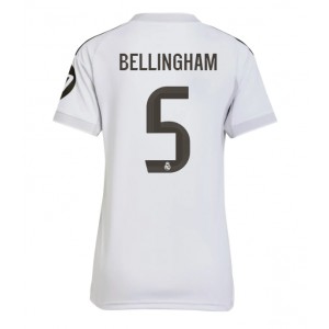 Fotbalové Dres Real Madrid Jude Bellingham #5 Dámské Domácí Oblečení 2025-26 Krátký Rukáv